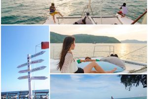 Tour Mai Thon island by catamaran on afternoon