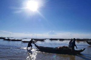 Floating village tour on Tonle Sap