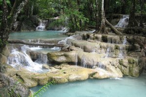 Kanchanaburi Erawan waterfall