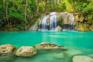 Kanchanaburi Erawan waterfall