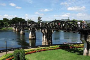 Visit Bridge on the river Kwai